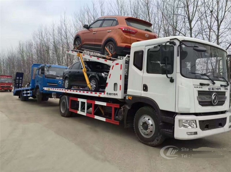 東風(fēng)D9一拖三清障車(chē)