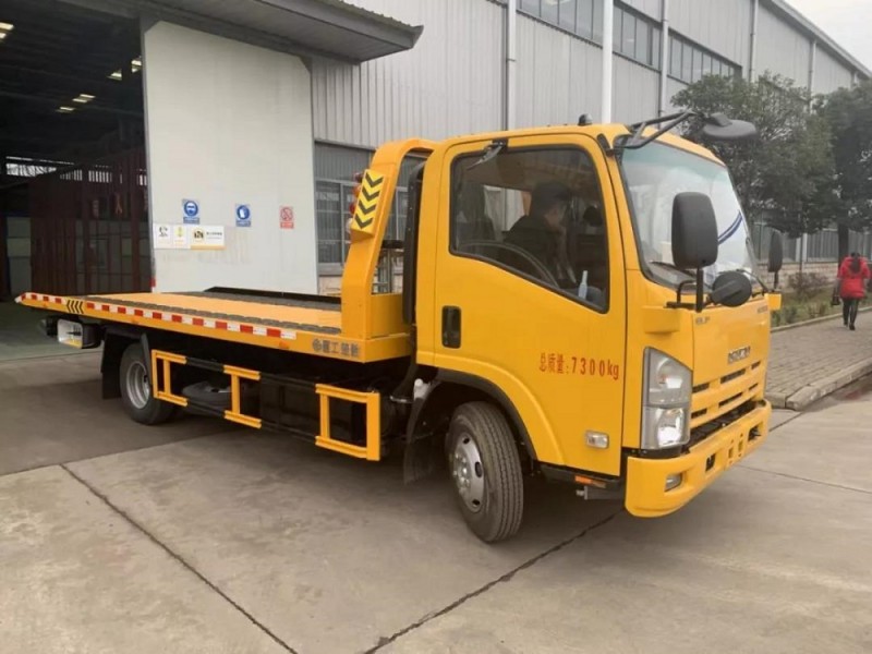 五十鈴(黃牌)一拖二清障車(chē)